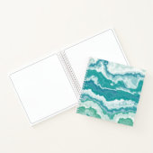 Carnet marbled sea foam : (Intérieur)