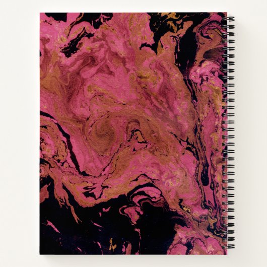 Carnet Marbre, aquarelle (Dos)