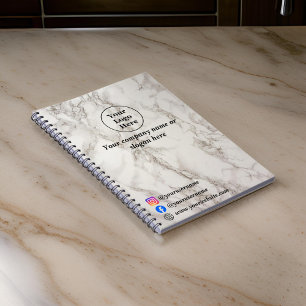 Carnet Marbre beige