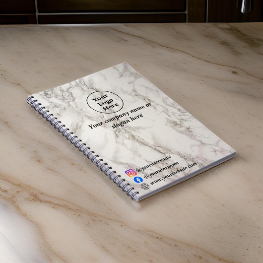 Carnet Marbre beige