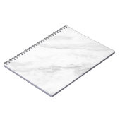 Carnet Marbre blanc (Côté gauche)