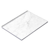 Carnet Marbre Blanc (Côté gauche)