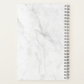 Carnet Marbre Blanc (Verso)