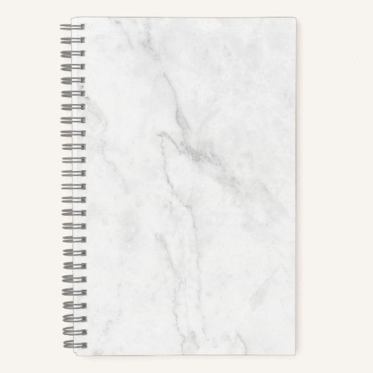 Carnet Marbre Blanc (Recto)