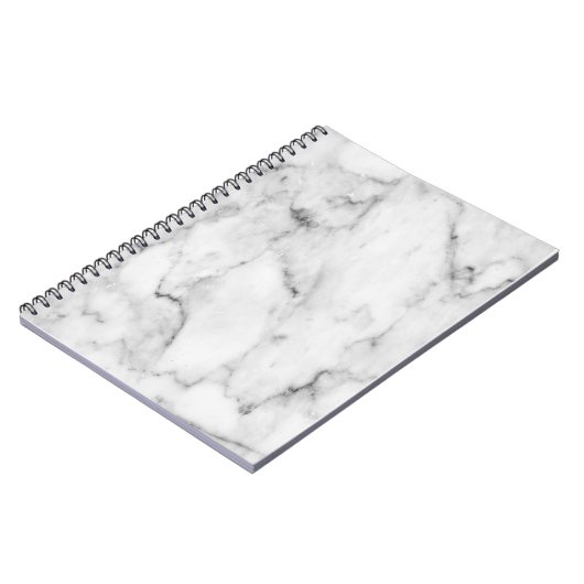 Carnet Marbre blanc (Côté gauche)