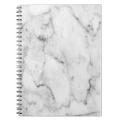 Carnet Marbre blanc (Devant)