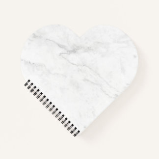 Carnet Marbre Blanc