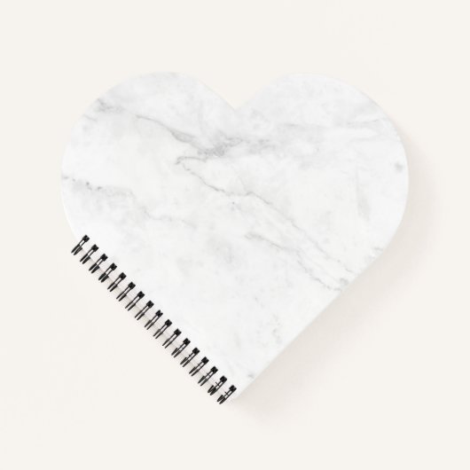 Carnet Marbre Blanc (Devant)