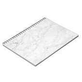 Carnet Marbre blanc (Côté gauche)