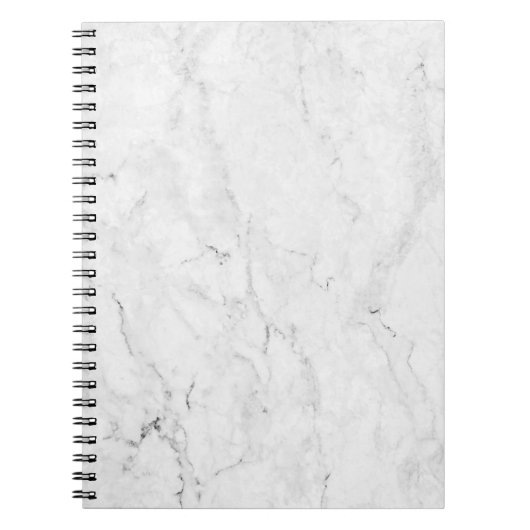 Carnet Marbre blanc (Devant)