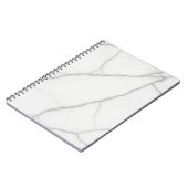 Carnet Marbre Blanc (Côté gauche)