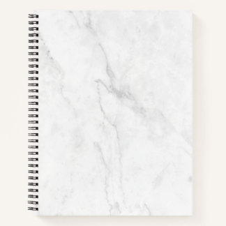 Carnet Marbre Blanc