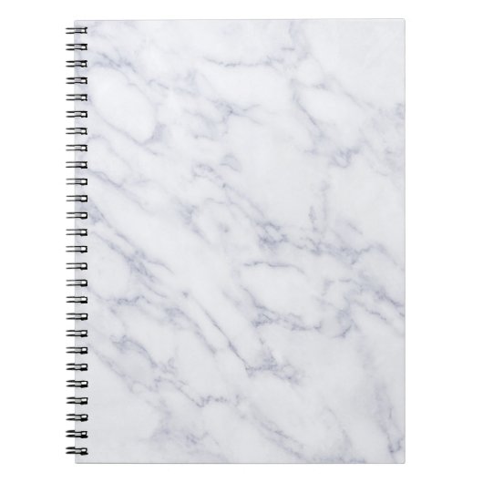 Carnet Marbre blanc (Devant)