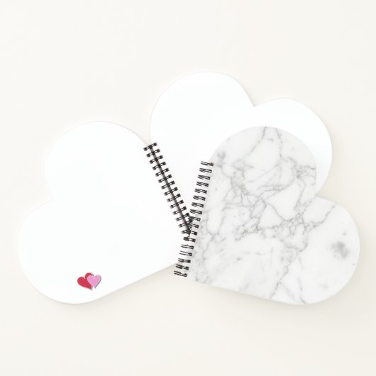 Carnet Marbre Blanc (Intérieur)