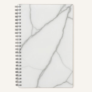 Carnet Marbre Blanc