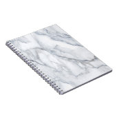 Carnet Marbre blanc Carrara Calacatta Texture (Côté Droit)