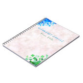 Carnet Marbre Blanc Design Populaire (Côté gauche)