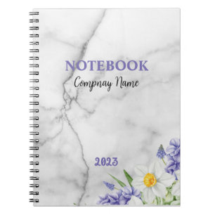 Carnet Marbre Blanc Design Populaire