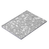 Carnet Marbre blanc élégant (Côté gauche)