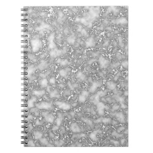 Carnet Marbre blanc élégant