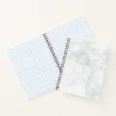 Carnet Marbre Blanc Moderne (Intérieur)