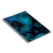 Carnet Marbre Bleu Cosmic Faux (Côté Droit)