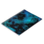 Carnet Marbre Bleu Cosmic Faux (Côté gauche)