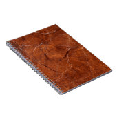 Carnet Marbre brun vintage (Côté Droit)