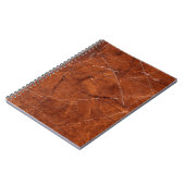 Carnet Marbre brun vintage (Côté gauche)