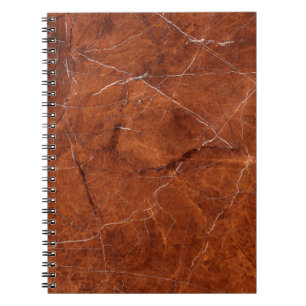 Carnet Marbre brun vintage