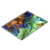 Carnet Marbre galactique (Côté gauche)