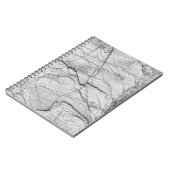 Carnet Marbre Gris Tacheté de Béton (Côté gauche)