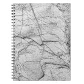 Carnet Marbre Gris Tacheté de Béton (Devant)