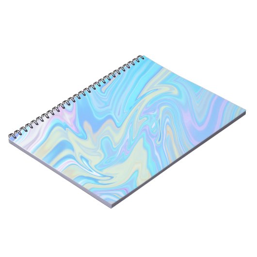 Carnet Marbre holographique (Côté gauche)