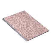 Carnet Marbre loft # loft #marbre #rose (Côté Droit)
