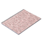 Carnet Marbre loft # loft #marbre #rose (Côté gauche)