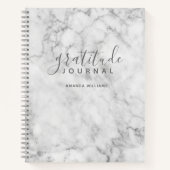 Carnet Marbre Motif Gratitude - photo/logo arrière (Devant)