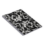 Carnet Marbre noir et or blanc (Côté Droit)