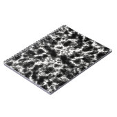 Carnet Marbre noir et or blanc (Côté gauche)