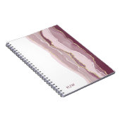 Carnet Marbre rose (Côté Droit)