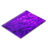 Carnet Marbre Rose Pourpré (Côté gauche)