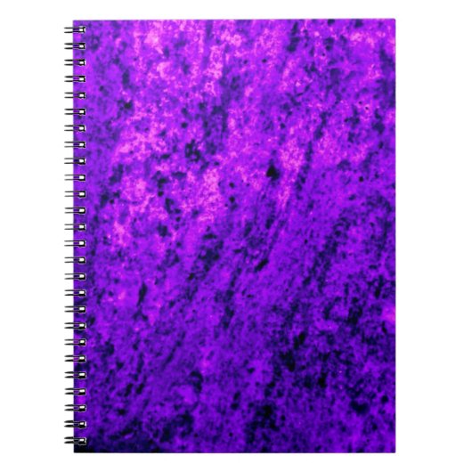 Carnet Marbre Rose Pourpré (Devant)