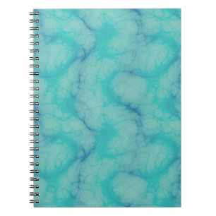 Carnet Marbre turquoise
