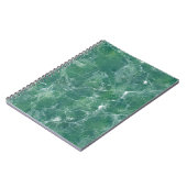 Carnet Marbre vert (Côté gauche)