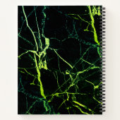 Carnet Marbre Vert Clair (Dos)