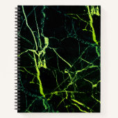 Carnet Marbre Vert Clair (Devant)