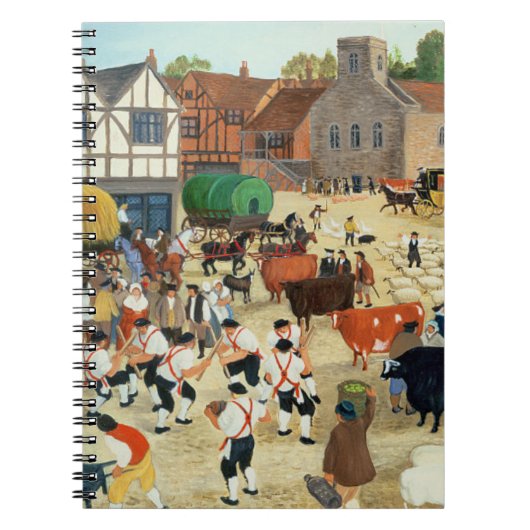 Carnet Marché aux bestiaux du 18ème siècle de Mayfair (Devant)