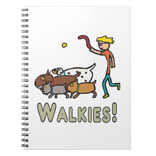 Carnet Marche de chiens (Devant)