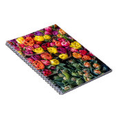Carnet Marché de Fleurs Fraîches – Floral Vibrant (Côté Droit)