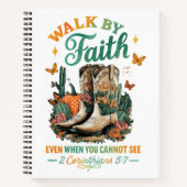 Carnet Marche Par La Foi... (Devant)